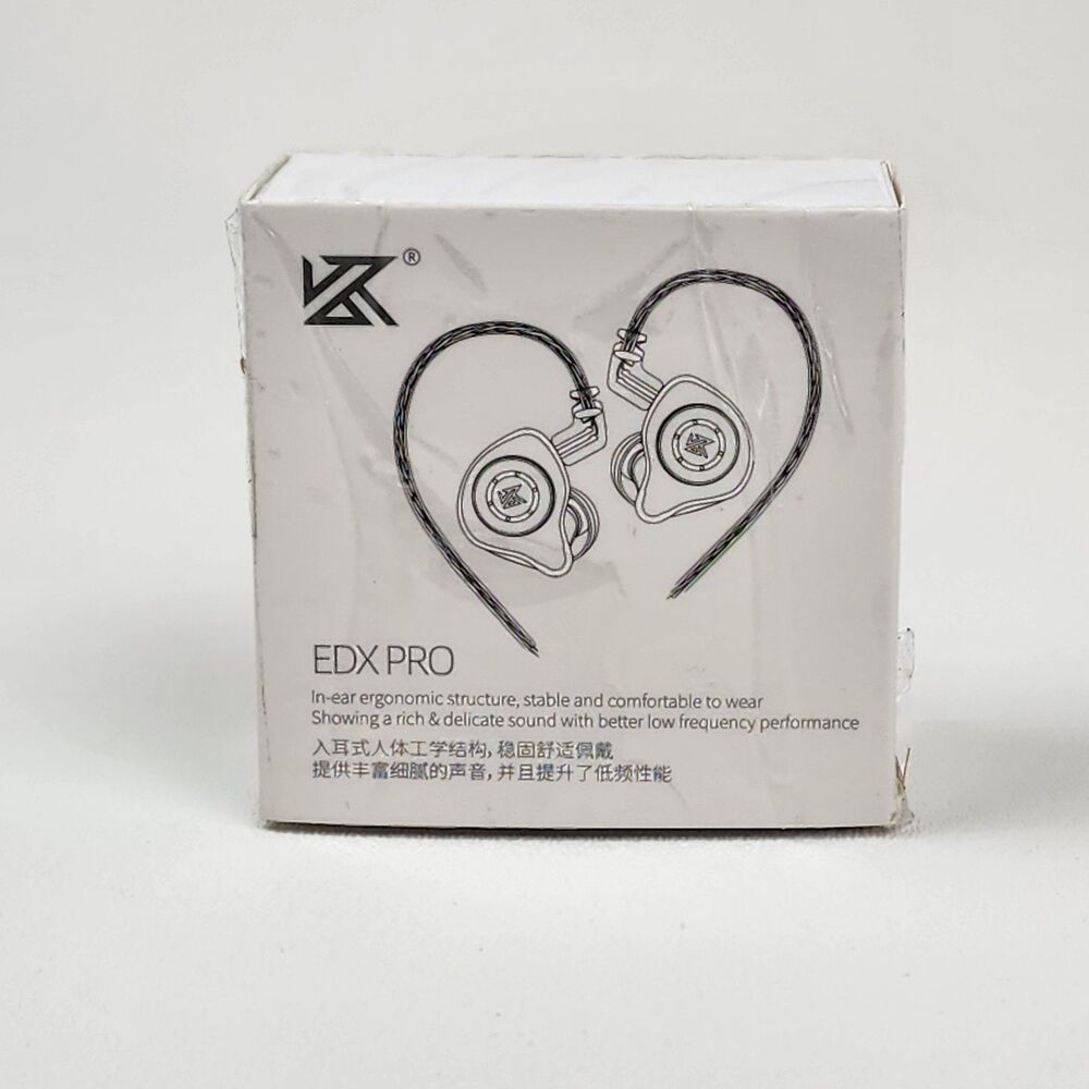 KZ EDX Pro Cyan HiFi In-Ear Earphones Gaming Headset 3.5mm No Mic